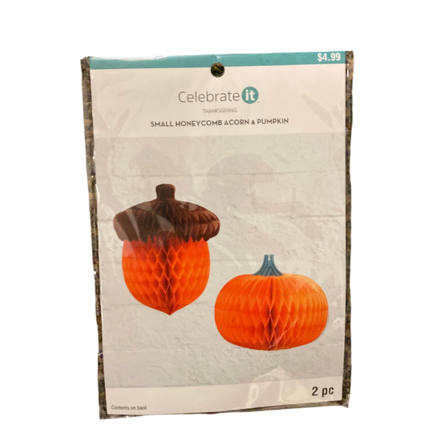 Celebrate It Thanksgivin Acorn and Pumpkin Decorations (a 6.5x8in),(p5.5x6.4in)