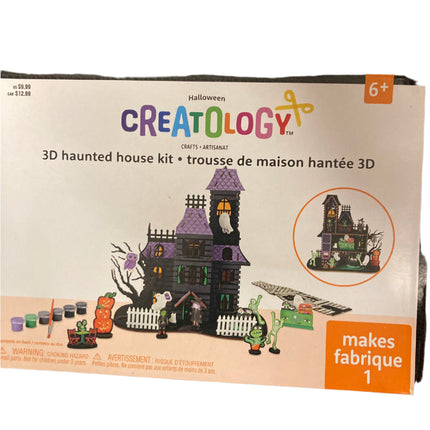 Creatology Halloween 3D Haunted House Build Up Kit