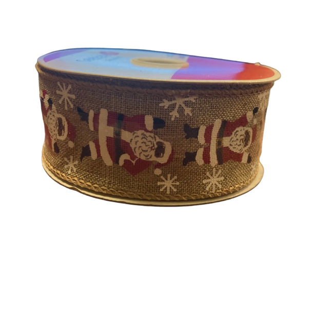 Celebrate it Christmas Santa Ribbon 1.5inx30ft