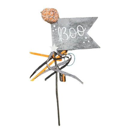 Ashland Halloween Boo Flag Pick 13x6in