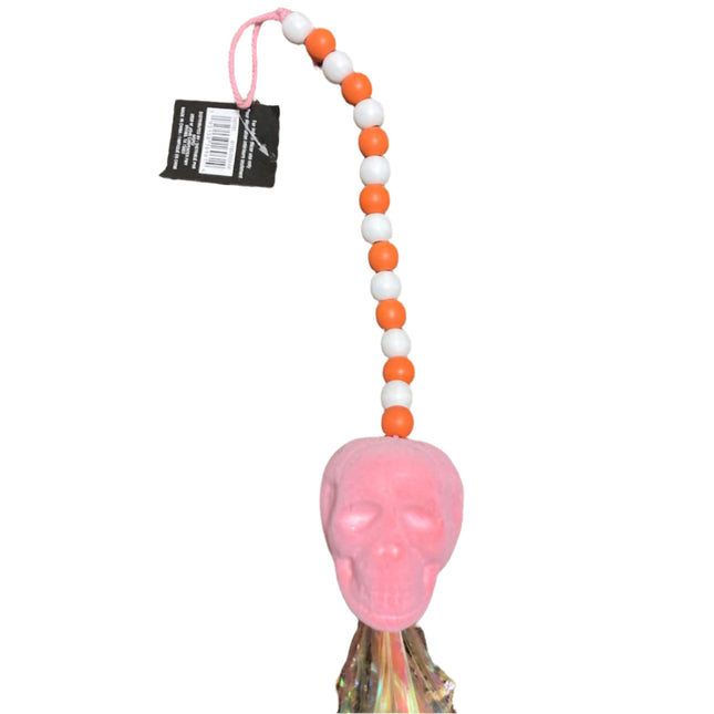 Ashland Halloween Pink Skull Wall Decor 18in