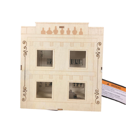 Make Market Halloween Apothecary 3D Light Up House 6x5.5in