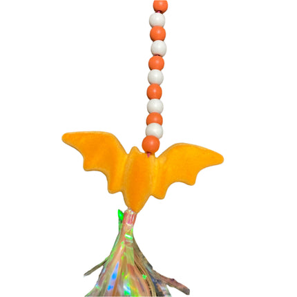 Ashland Halloween Light Orange Bat Wall Decor 18in