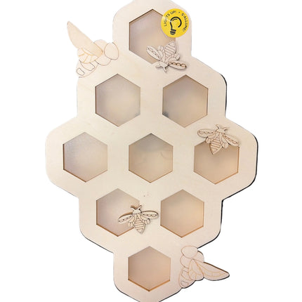 Make Market DIY Honeycomb Shaped 10in* 7in ( Wall Hangable)