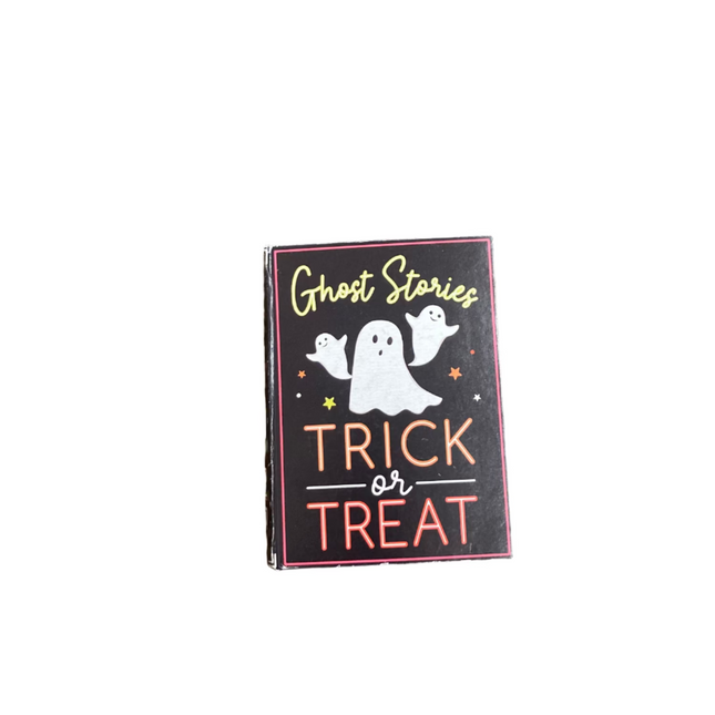 Ashland Halloween Ghost Book Case  6.5â€ x 5â€ x 2â€