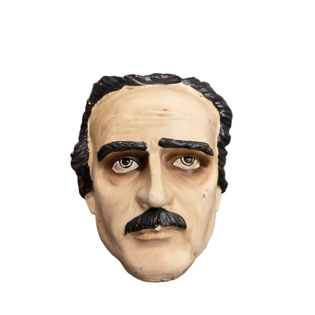 Ashland Halloween Small Edgar Allan Poe Plant Pot 6x5in