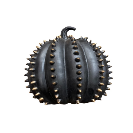 Ashland Halloween Midnight Moon Pumpkin Decoration 9x7 in