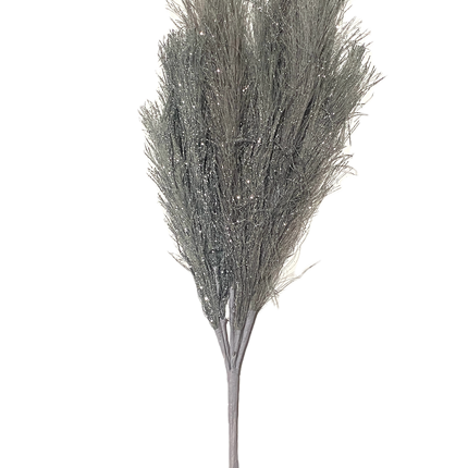 20" Ashland Glittery Silver Craft Bush