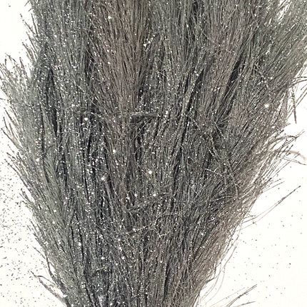 20" Ashland Glittery Silver Craft Bush
