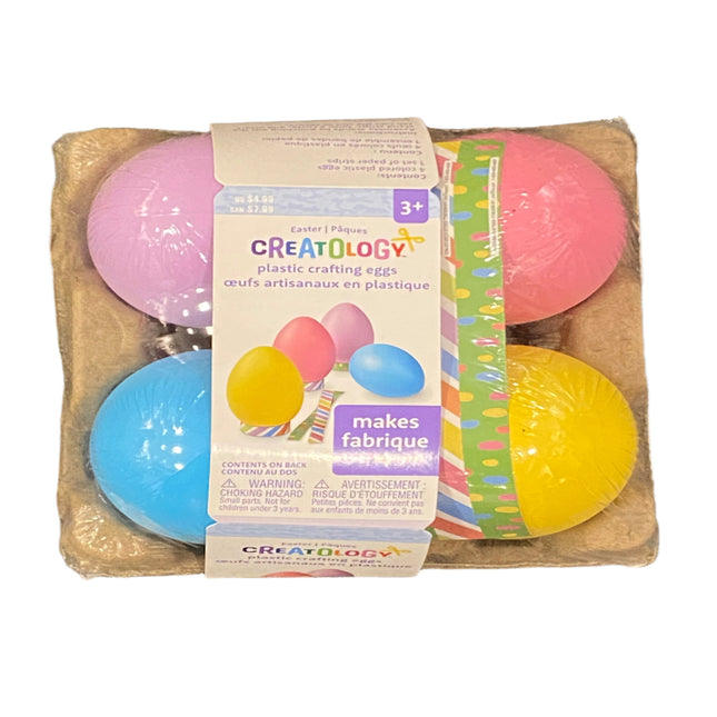 Creatology Plastic Crafting Eggs