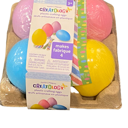 Creatology Plastic Crafting Eggs