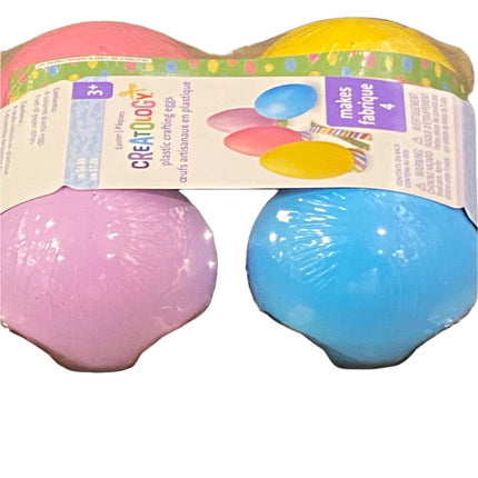 Creatology Plastic Crafting Eggs