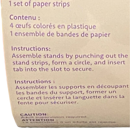 Creatology Plastic Crafting Eggs