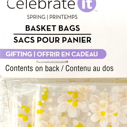 Celebrate It Easter Basket Bags 2ct – 22x25x8 Inches