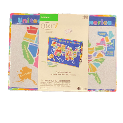 B2C Felt Learning Activity Map 10 in X 7 in