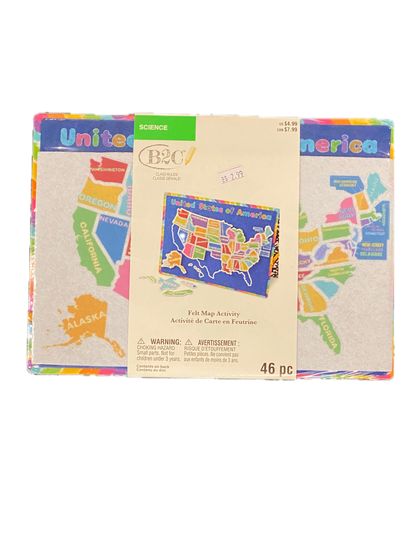 B2C Felt Learning Activity Map 10 in X 7 in