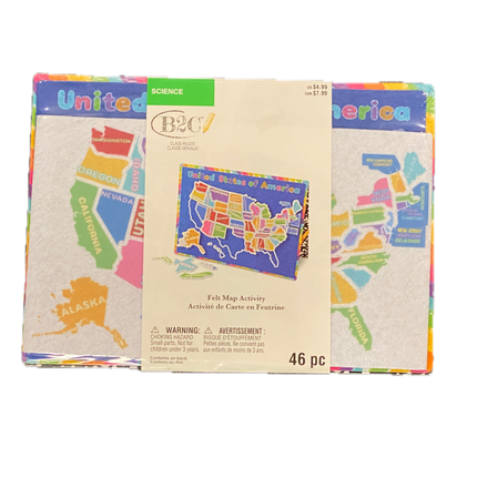 B2C Felt Learning Activity Map 10 in X 7 in