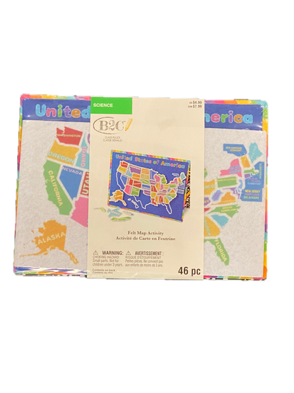 B2C Felt Learning Activity Map 10 in X 7 in