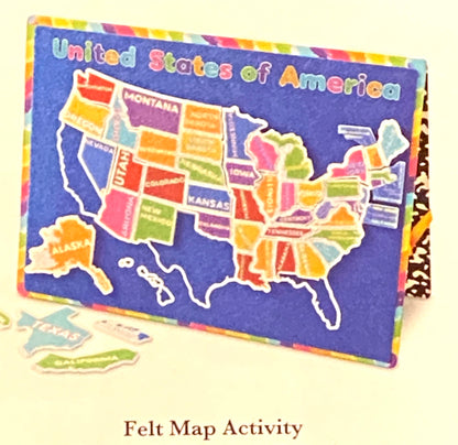 B2C Felt Learning Activity Map 10 in X 7 in