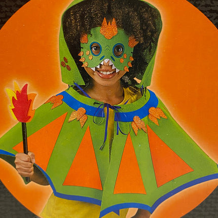 Kids' Halloween Dragon Costume Craft Kit, Age 6+