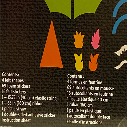 Kids' Halloween Dragon Costume Craft Kit, Age 6+