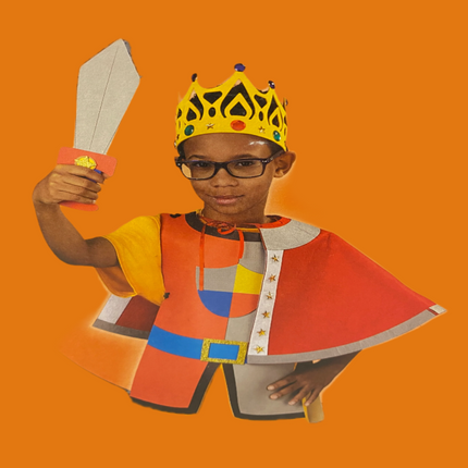Royal King Halloween Costume Craft Kit