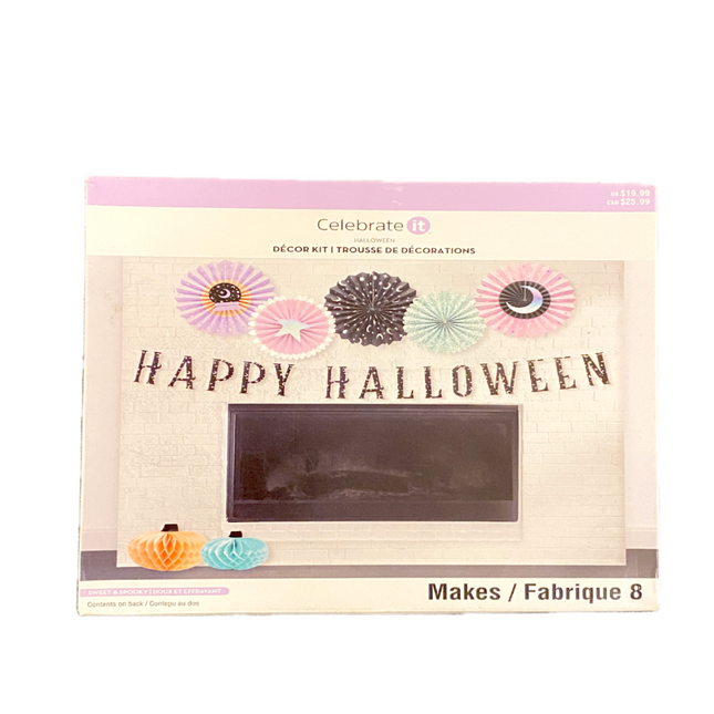 Sweet & Spooky Halloween Decor Kit - Makes 8