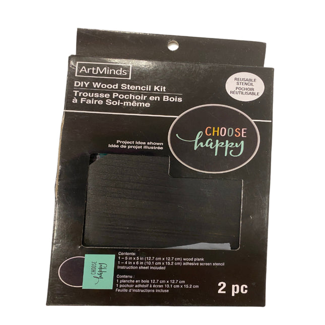 ArtMinds Wood Stencil Kit - DIY Craft Set