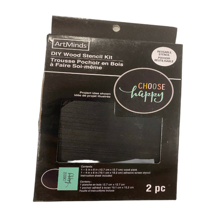 ArtMinds Wood Stencil Kit - DIY Craft Set