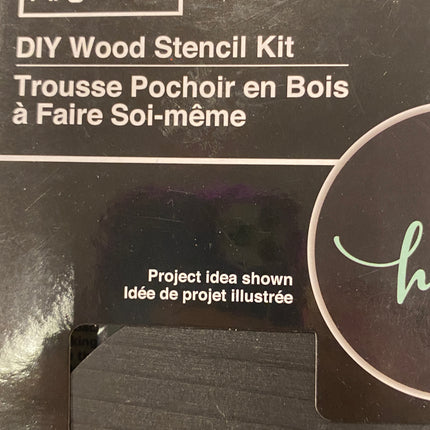 ArtMinds Wood Stencil Kit - DIY Craft Set