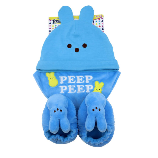 Peeps Bunny Three-Piece Baby Set - Blue