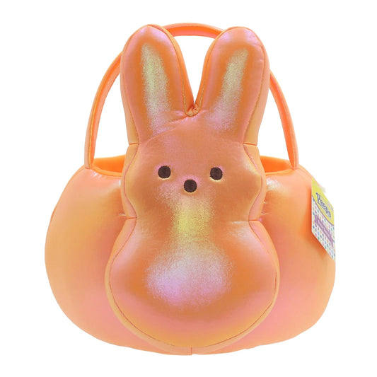Peeps Plush Easter Basket, Orange Color