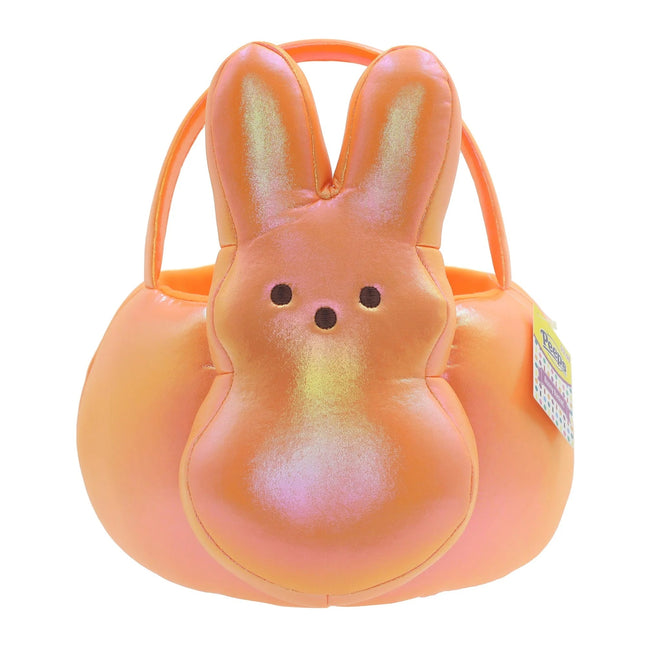 Peeps Plush Easter Basket, Orange Color