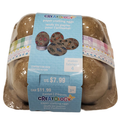 Creatology 4-Pc Small Paper Crafting Easter Eggs Set