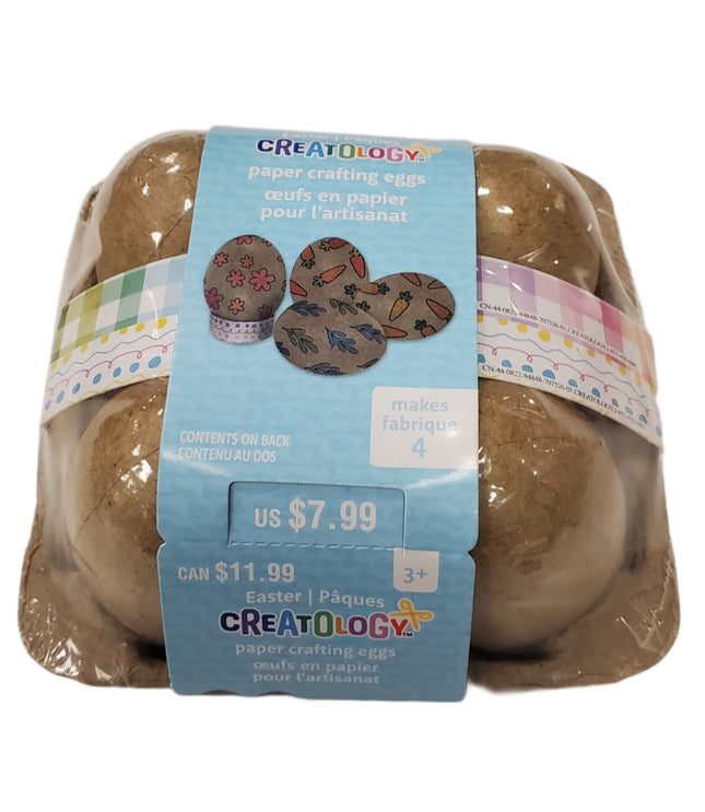 Creatology 4-Pc Small Paper Crafting Easter Eggs Set
