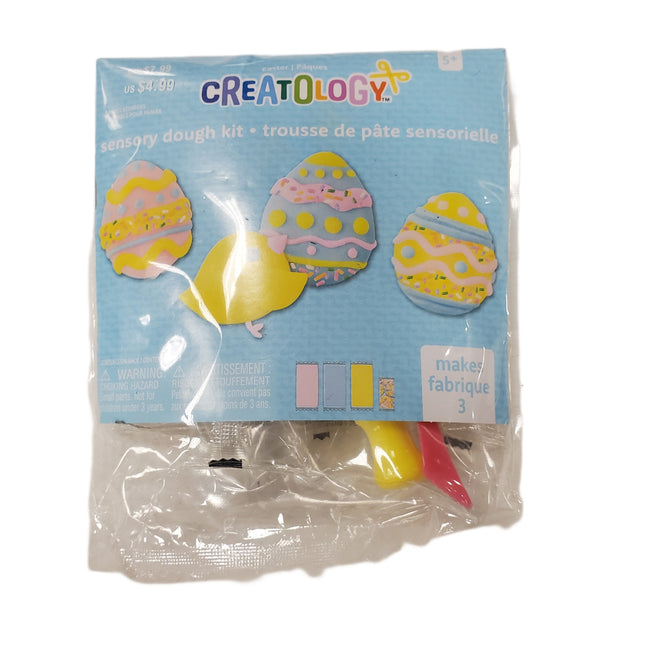 Easter Sensory Dough Kit for 3 Kids