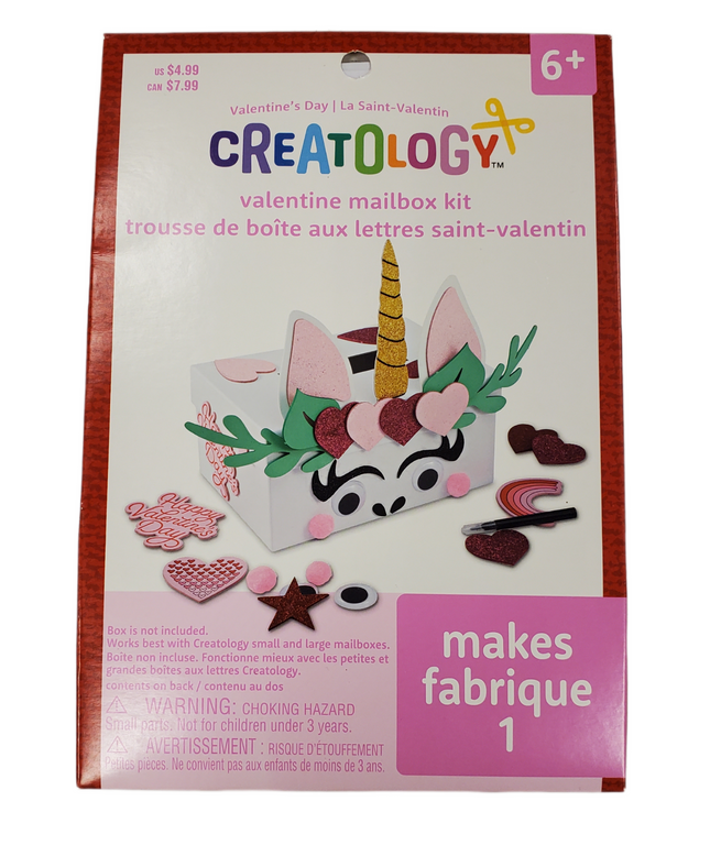 Valentine's Day DIY Mailbox Craft Kit by Creatology