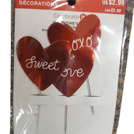 Valentine's Day 12-pc Bakeware Toppers Set