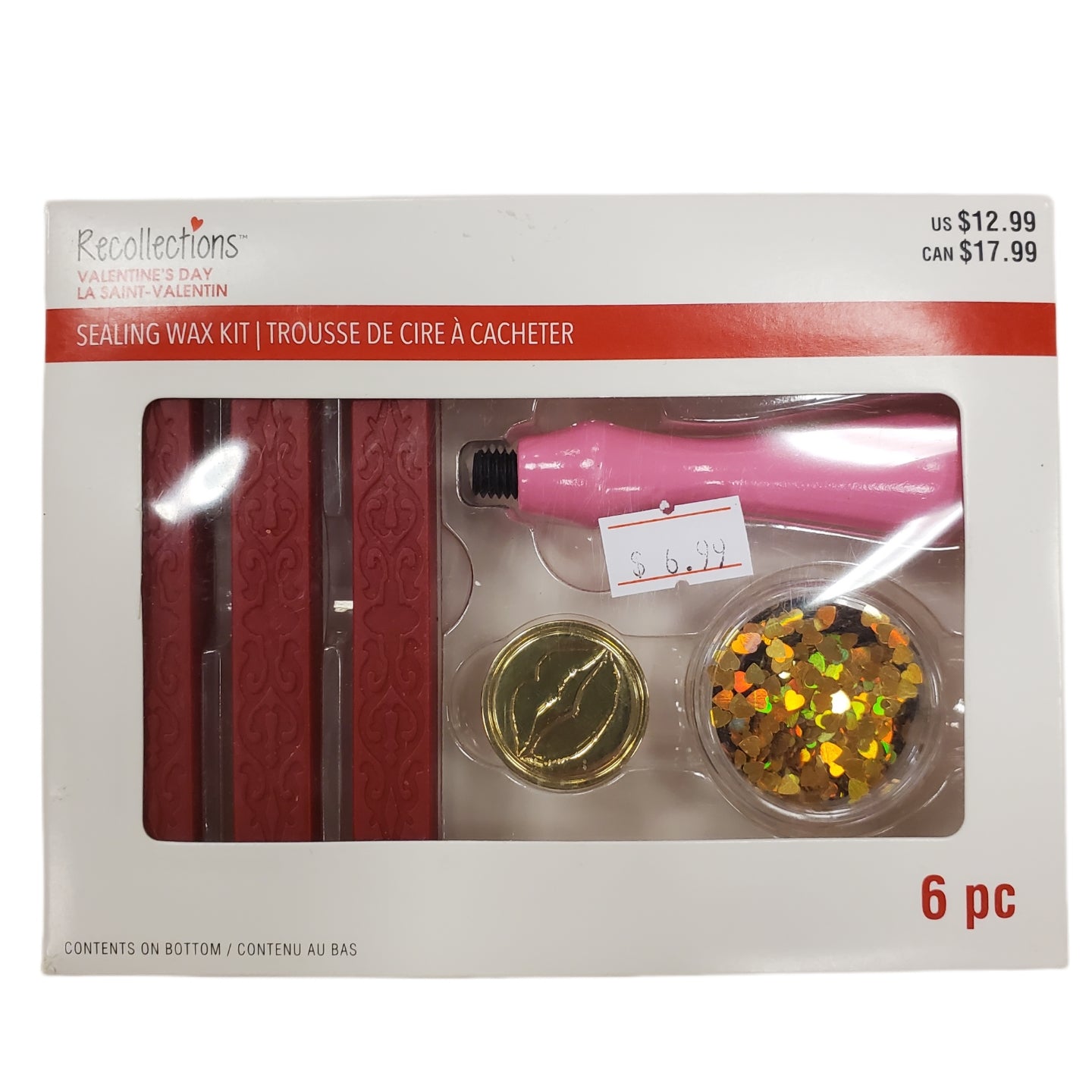 RECOLLECTIONS SEALING WAX KIT 6-pc