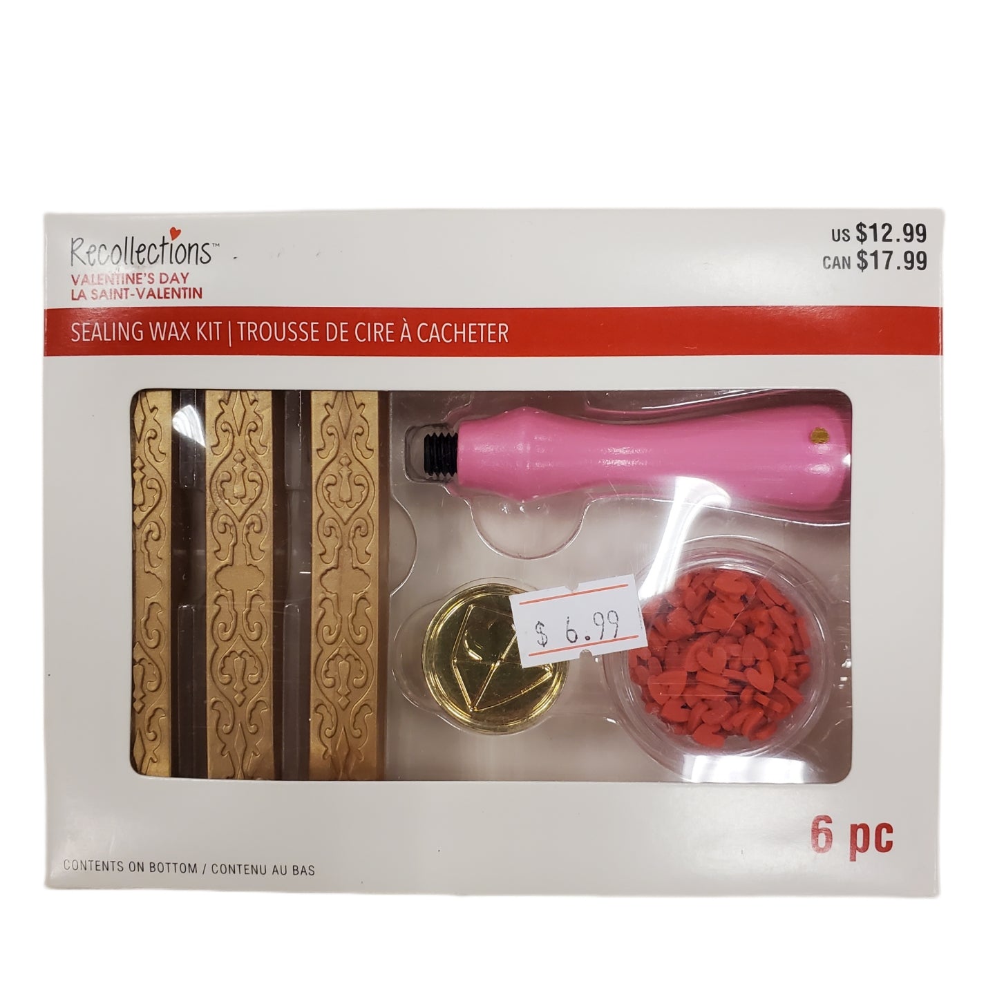 RECOLLECTIONS SEALING WAX KIT 6-pc