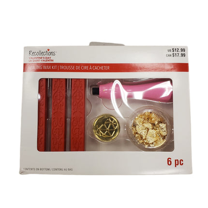 Valentine's Day Sealing Wax Kit 6-Pc by Recollections