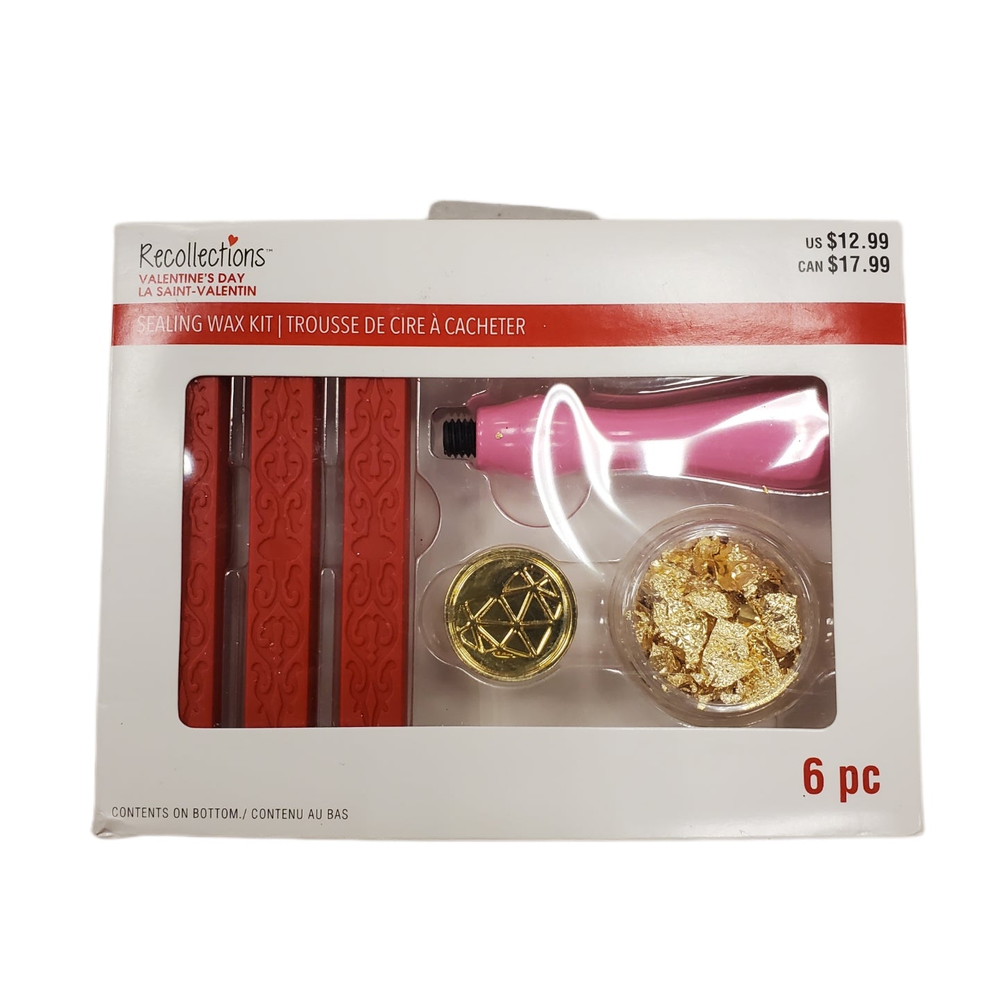 RECOLLECTIONS SEALING WAX KIT 6-pc