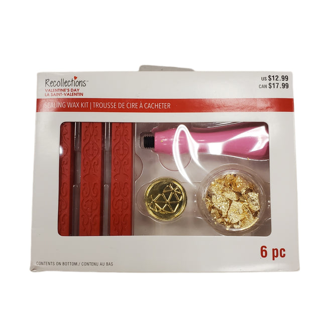 Valentine's Day Sealing Wax Kit 6-Pc by Recollections