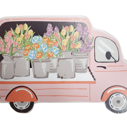 Ashland Easter Bunny & Blooms Tabletop Decor 7x4"
