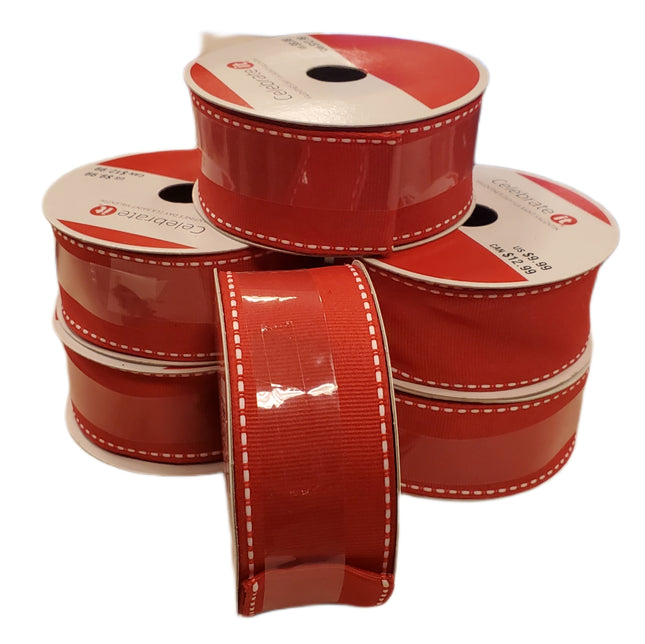 Valentine's Day Wired Ribbon 1.5" x 8.3yd