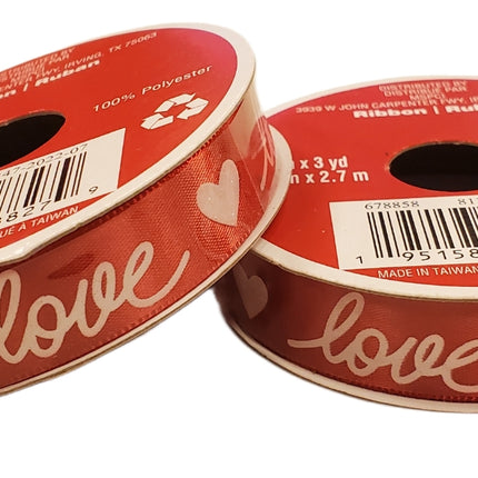 Valentine's Day Ribbon 5/8in x 3yd - Celebrate It
