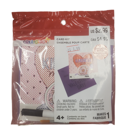 VALENTINE'S DAY CARD KIT CREATOLOGY