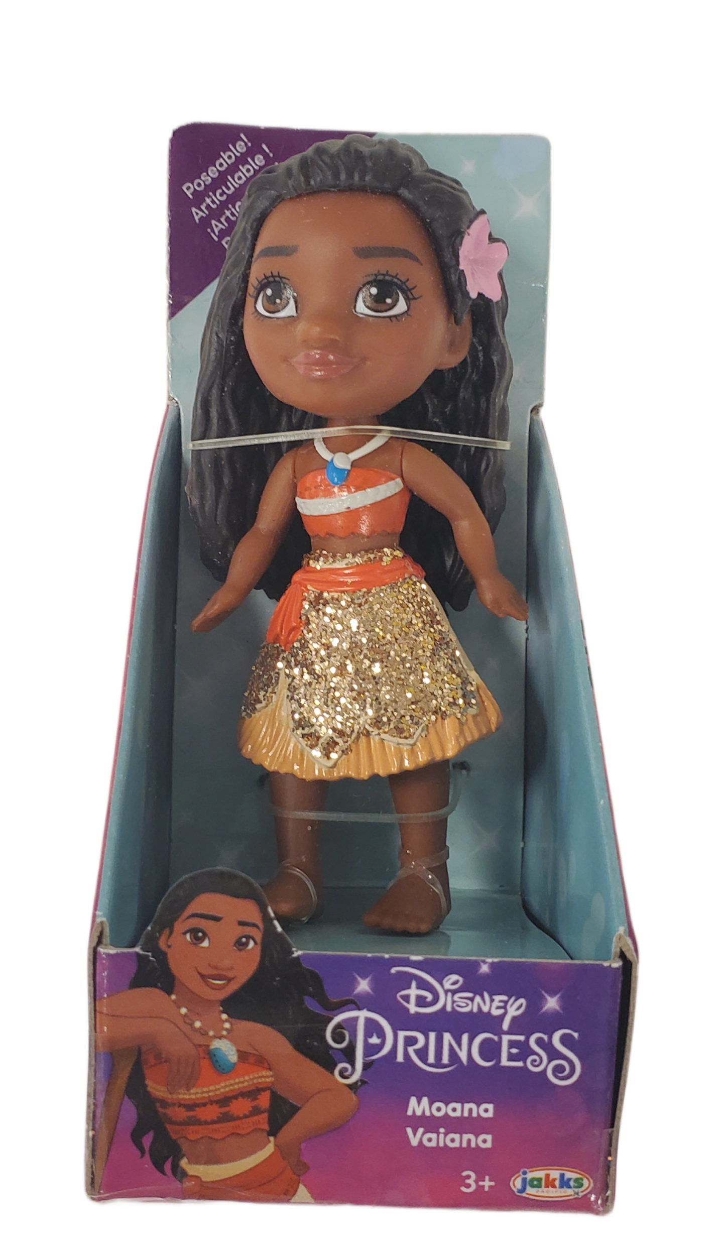 MOANA VAIANA FIGURINE DISNEY PRINCESS 3.25 in