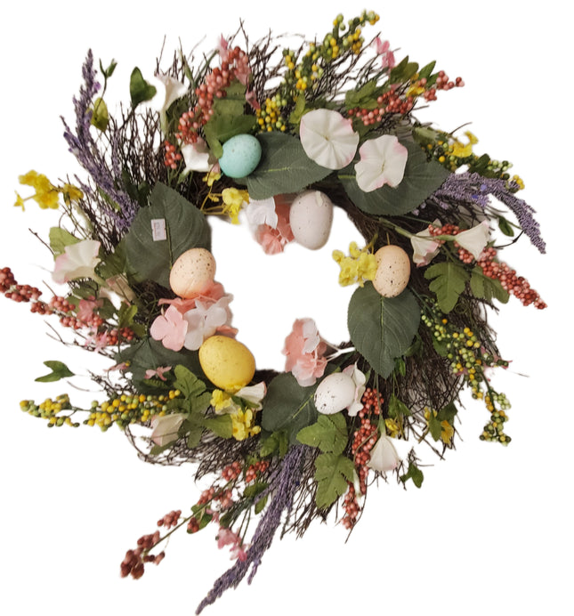 Ashland 18" Easter Bunny Trail Hanging Wreath