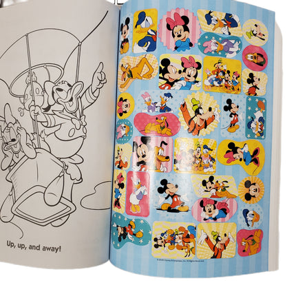 Mickey & Friends Color, Play, and Explore Coloring Book